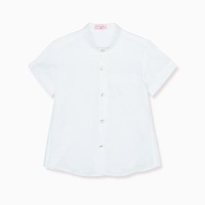 NWT La Coqueta White Arcos Boy Shirt 2Y 2T